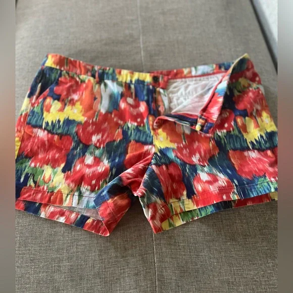 MERONA MULTICOLOR SHORTS SIZE 18 BEACH VACATION SHORTS - Picture 3 of 6